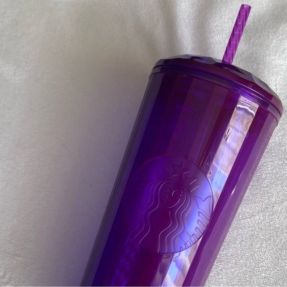 Starbucks Purple Dome Venti Tumbler 24oz Summer 2021 NWT - Picture 3 of 12